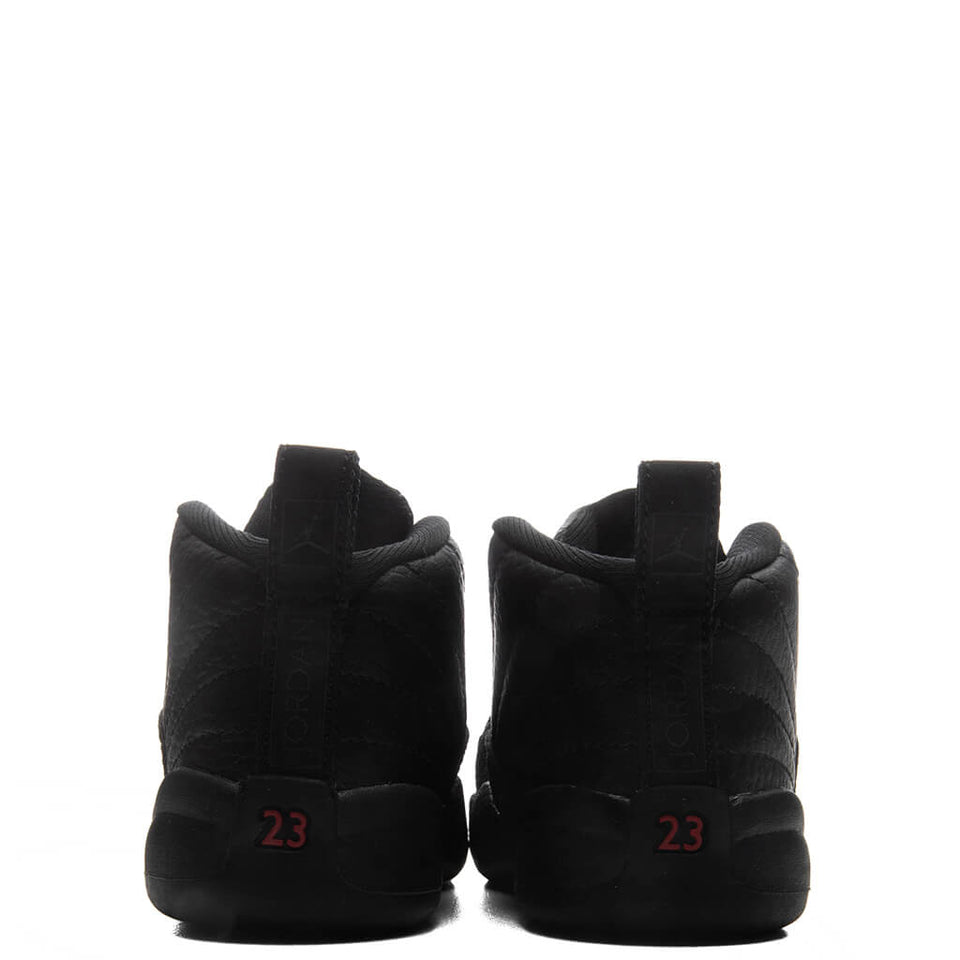 Air Jordan 12 Retro 'Bloodline' (TD) - Black/Varsity Red